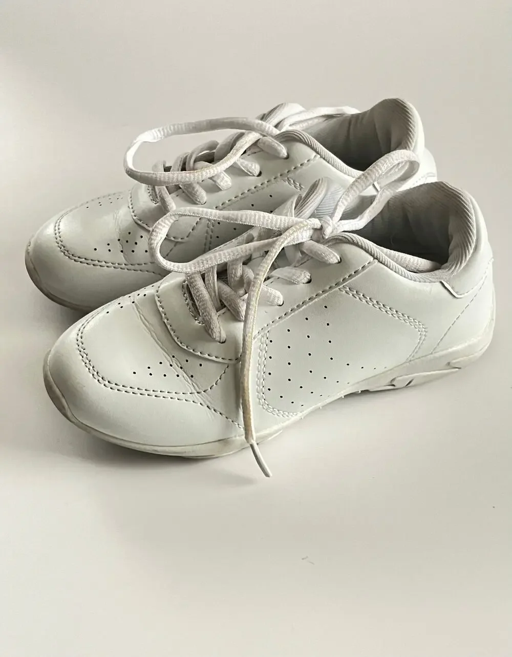 BAXINIER Youth Girls Shoe White  Sneakers Size 13